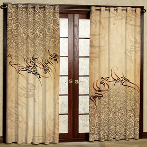 پرده مدل پانچی کد 6274 سایز 280x140 سانتی متر