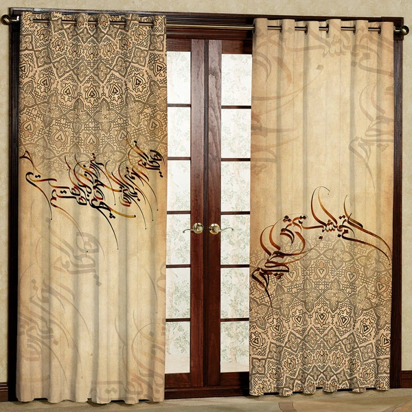 پرده مدل پانچی کد 6274 سایز 280x140 سانتی متر