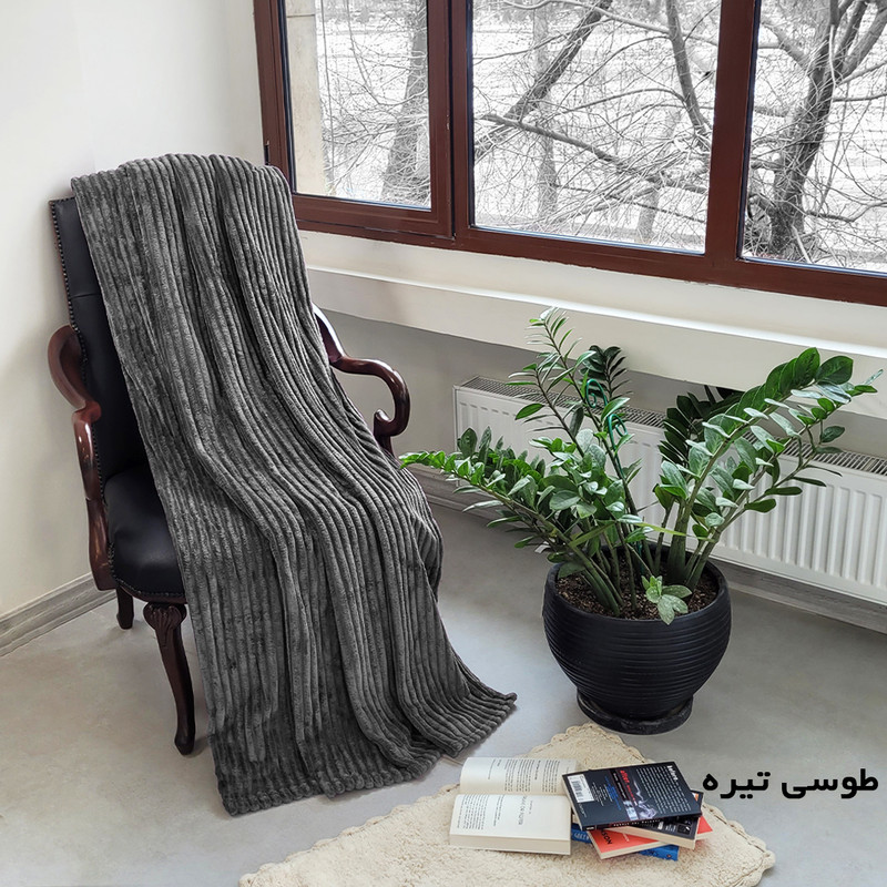 پتو مسافرتی مدل ژله ای خطی سایز 220x160 سانتی متر