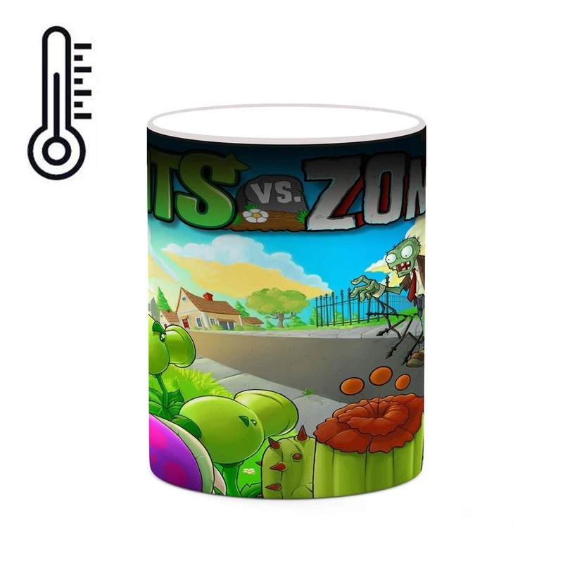 ماگ حرارتی کاکتی مدل بازی Plants Vs Zombies کد mgh29869