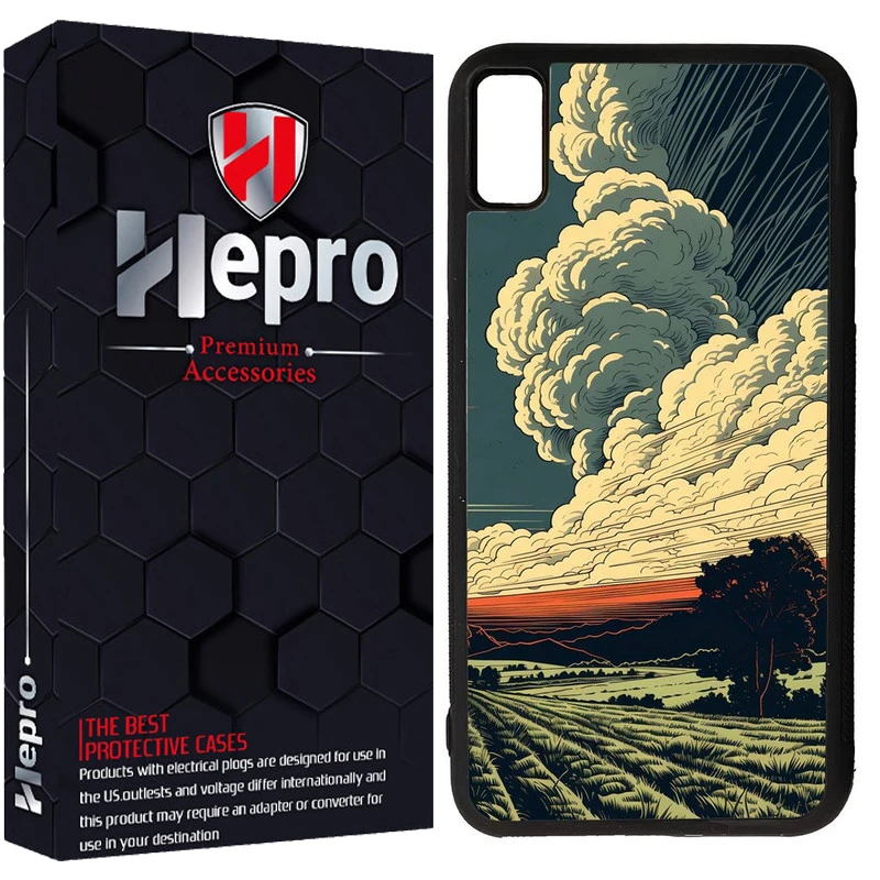 کاور هپرو طرح فانتزی مدل TPU مناسب برای گوشی موبایل اپل IPHONE X / XS