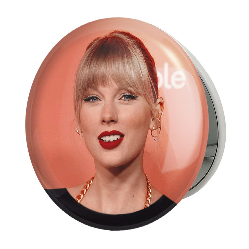 آینه جیبی خندالو طرح تیلور سوئیفت Taylor Swift مدل تاشو کد 2748