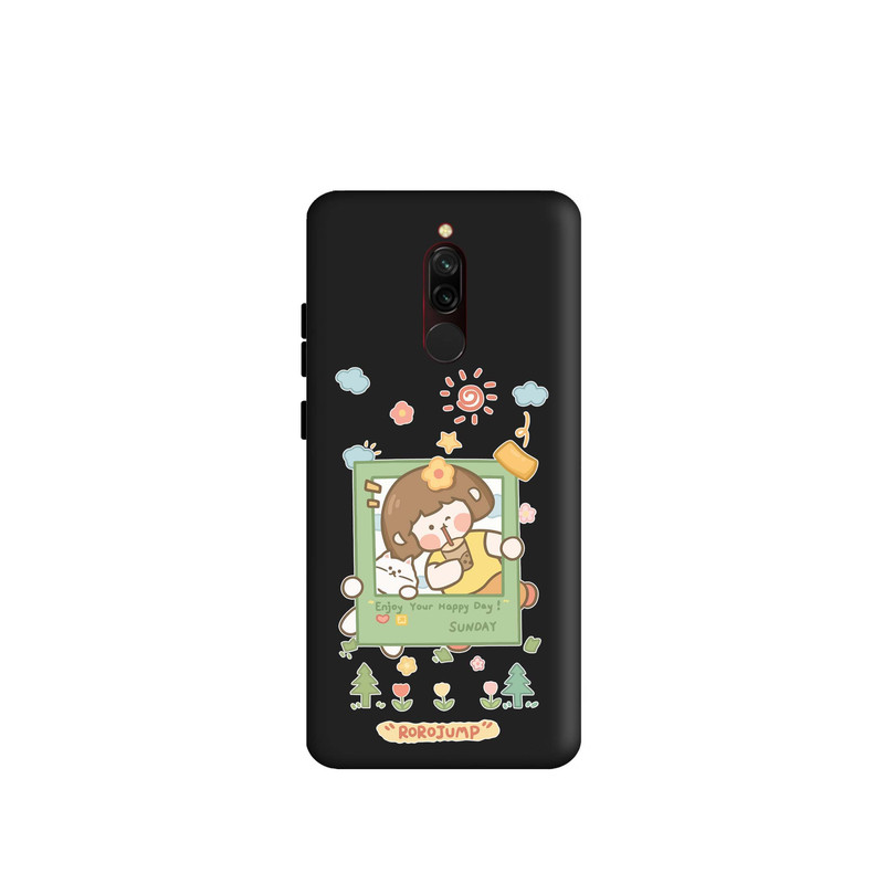 کاور طرح دخترانه فانتزی کد m2667 مناسب برای گوشی موبایل شیائومی Redmi 8