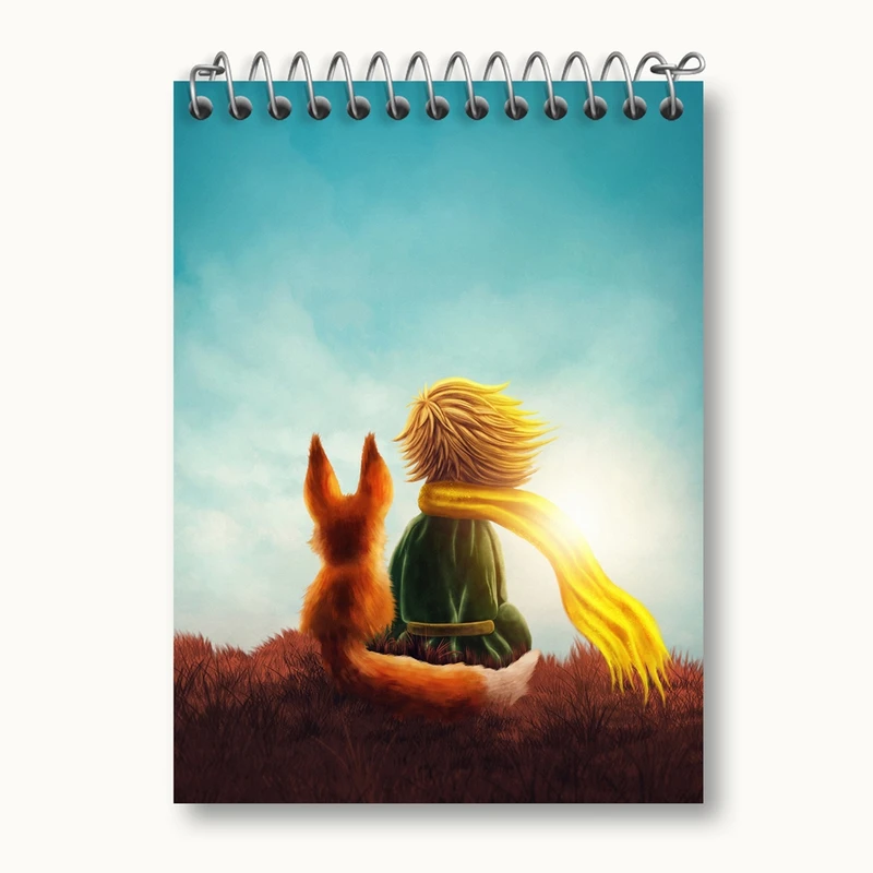 دفتر یادداشت 50 برگ خندالو مدل شازده کوچولو کد 1829