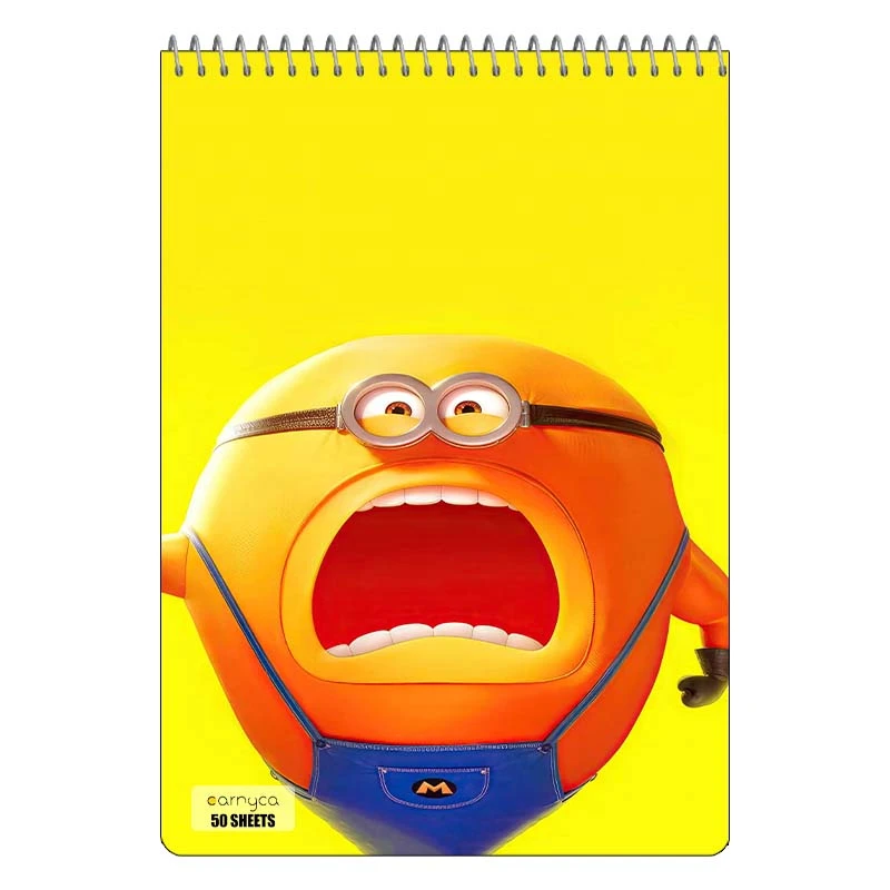 دفتر نقاشی 50 برگ سیمی کارنیکا طرح من نفرت انگیز Despicable Me کد 42303