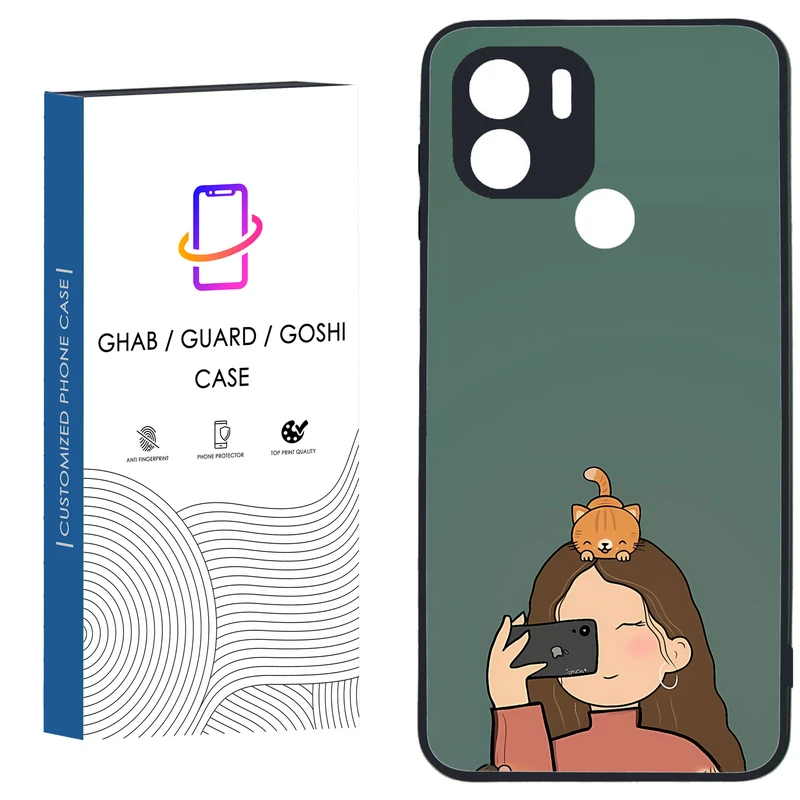 کاور قاب گارد گوشی طرح دخترانه کد 02- TPU مناسب برای گوشی موبایل شیائومی Redmi A1 Plus