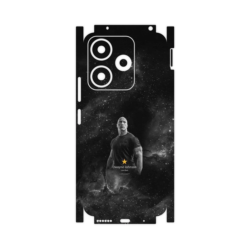 برچسب پوششی ماهوت مدل Dwayne Johnson-FullSkin مناسب برای گوشی موبایل شیائومی Redmi 13x