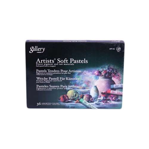 پاستل گچی 36 رنگ مونگیو مدل GALLERY