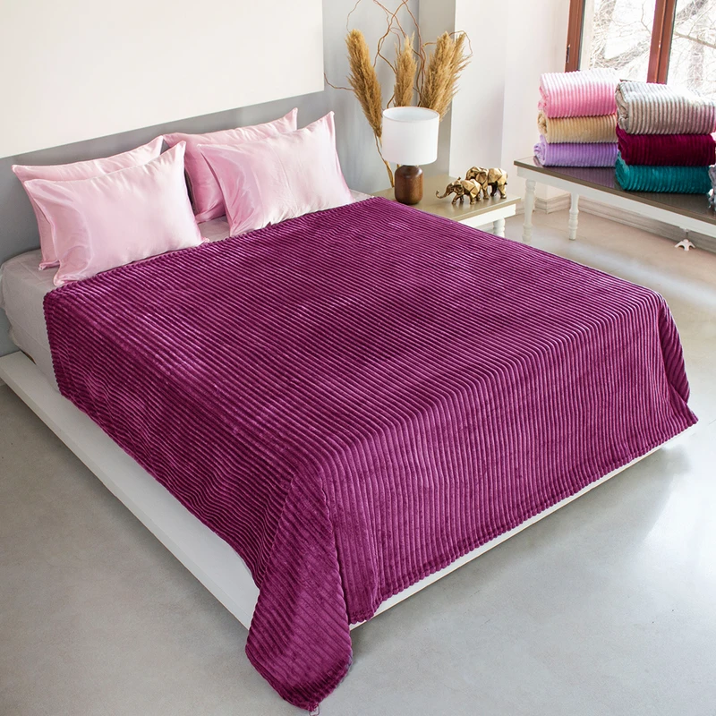 عکس شماره 4 : روتختی مدل ژله ای خطی دونفره سایز 200x220 سانتی متر