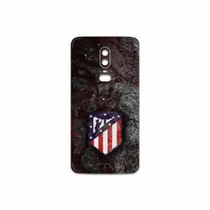 MAHOOT Atletico de Madrid Cover Sticker for OnePlus 6