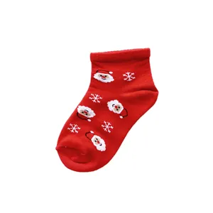 جوراب دخترانه مدل بابانوئل