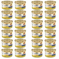 کنسرو گربه گورمت مدل پته گوشت مرغ وزن 85 گرم بسته 24 عددی