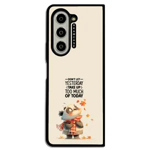 AKAM AMC-WSGZFOLD5-ANIMALS QOUTES-12 Cover For Samsung Galaxy Z Fold 5