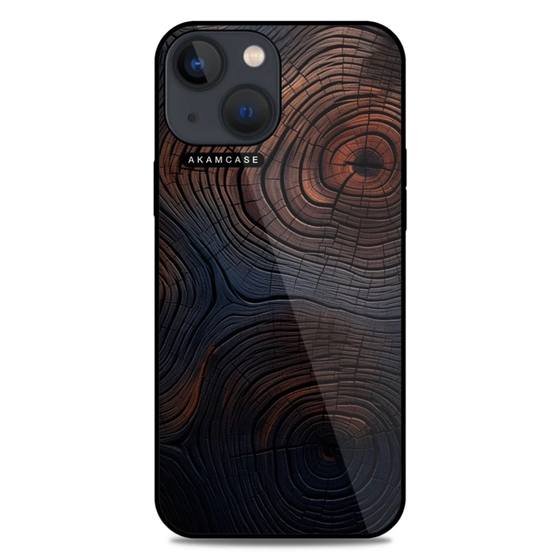 کاور آکام مدل AMC-WA13M-WOOD-18 مناسب برای گوشی موبایل اپل iPhone 13 Mini