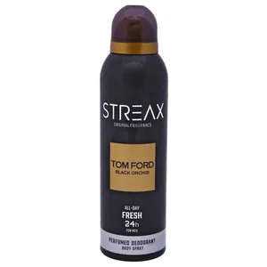  اسپری بدن مردانه استریکس مدل Tom Ford Black Orchid حجم 200 میلی لیتر