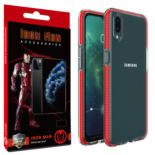  کاور آیرون من مدل Stark مناسب برای گوشی موبایل سامسونگ Galaxy A01 