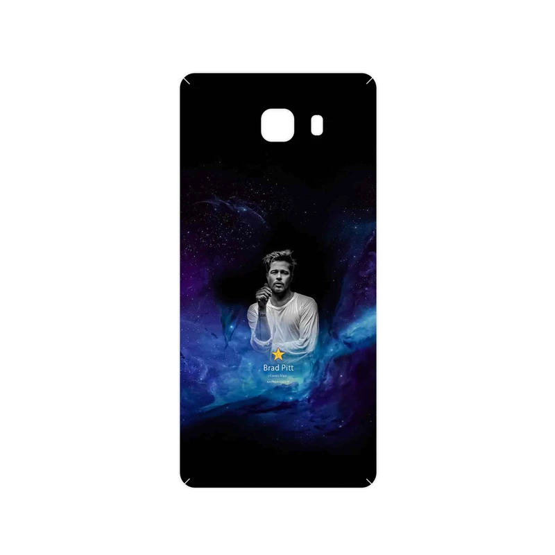 برچسب پوششی ماهوت مدل Brad Pitt مناسب برای گوشی موبایل سامسونگ Galaxy C9 Pro