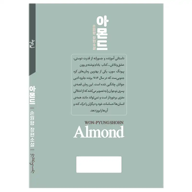 کتاب بادام اثر ون‌ پیونگ‌سون انتشارات آوای ماندگار