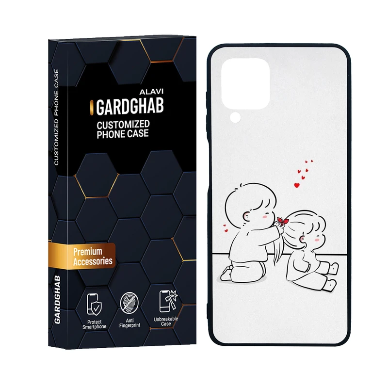 کاور گارد قاب علوی مدل دورژله ای فانتزی مناسب برای گوشی موبایل سامسونگ Galaxy F22