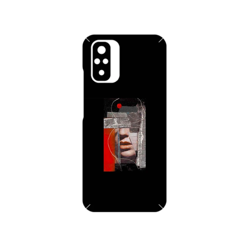 برچسب پوششی ماهوت مدل Collage of Mouth مناسب برای گوشی موبایل شیائومی Redmi Note 10s