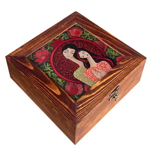 جعبه هدیه چوبی مدل     CG101