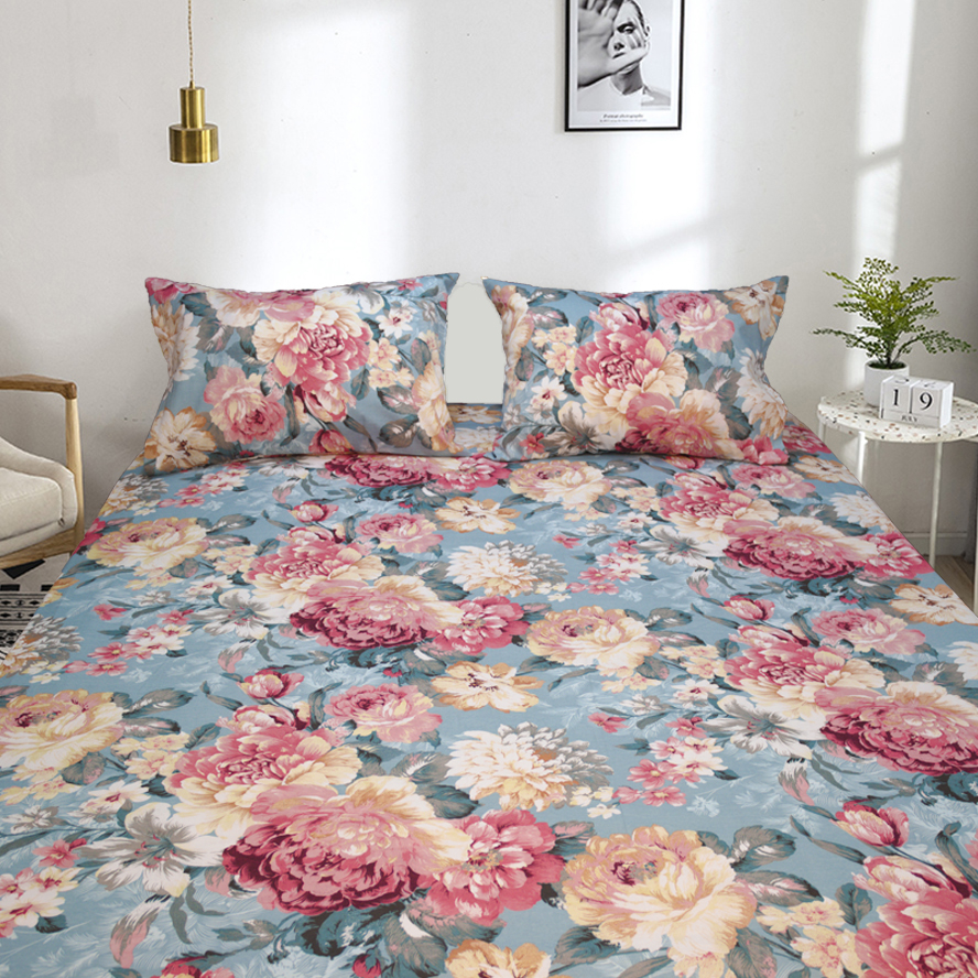 سرویس ملحفه بومرنگ مدل Minofar-120 یکنفره 2 تکه