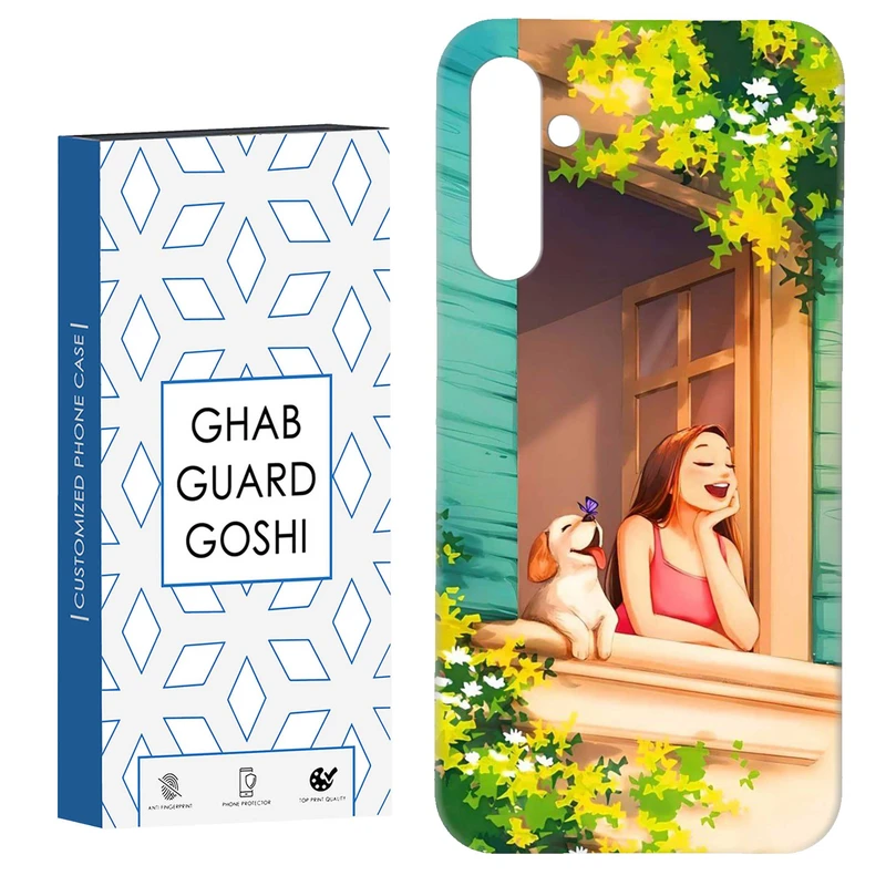 کاور قاب گارد گوشی طرح دخترانه کد Dimo-015 مناسب برای گوشی موبایل سامسونگ Galaxy S23 Fe
