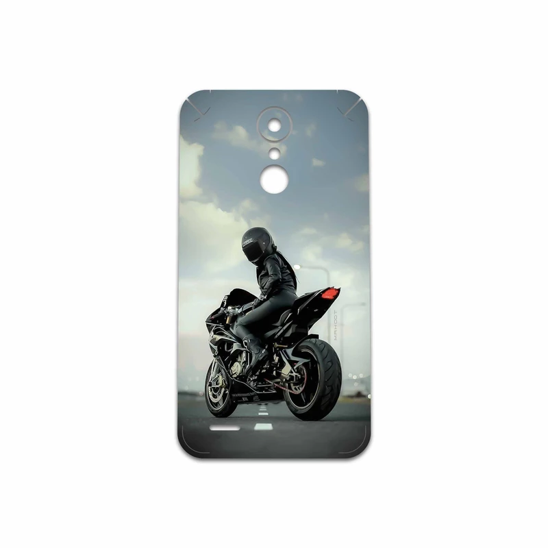 برچسب پوششی ماهوت مدل Motorcycling مناسب برای گوشی موبایل ال جی K10 2017