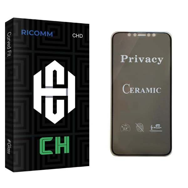 محافظ صفحه نمایش سرامیکی ریکام مدل CH مناسب برای گوشی موبایل اپل Iphone 11 Pro