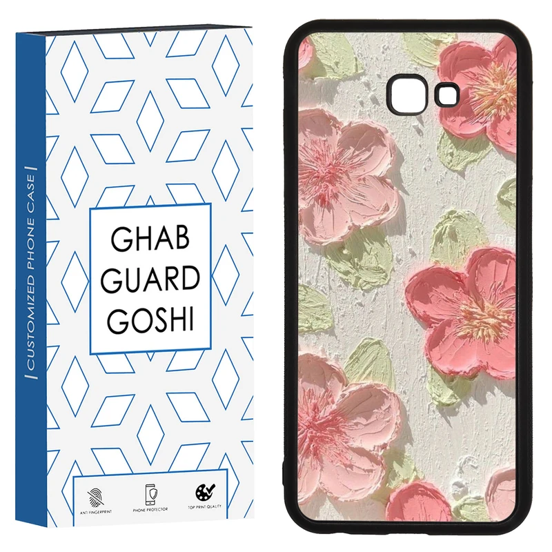 کاور قاب گارد گوشی طرح گل کد TPU-282 مناسب برای گوشی موبایل سامسونگ Galaxy J4 plus / J4 core