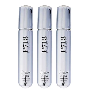عطر جیبی مردانه ژک ساف مدل 713 حجم 22 میلی لیتر بسته 3 عددی