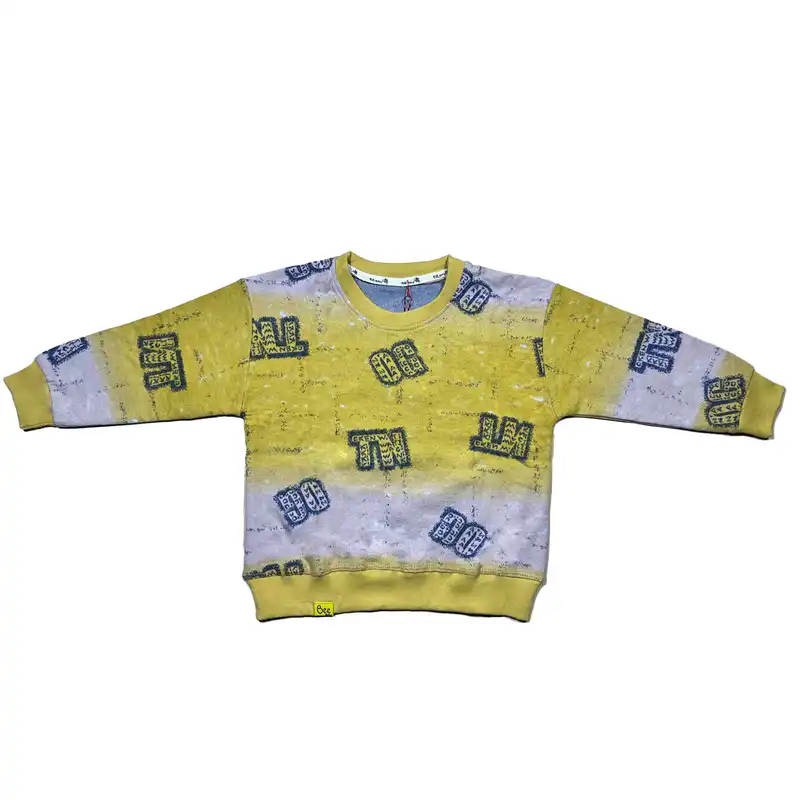 ست سویشرت و شلوار پسرانه بچه زنبور مدل 679.680-1Z