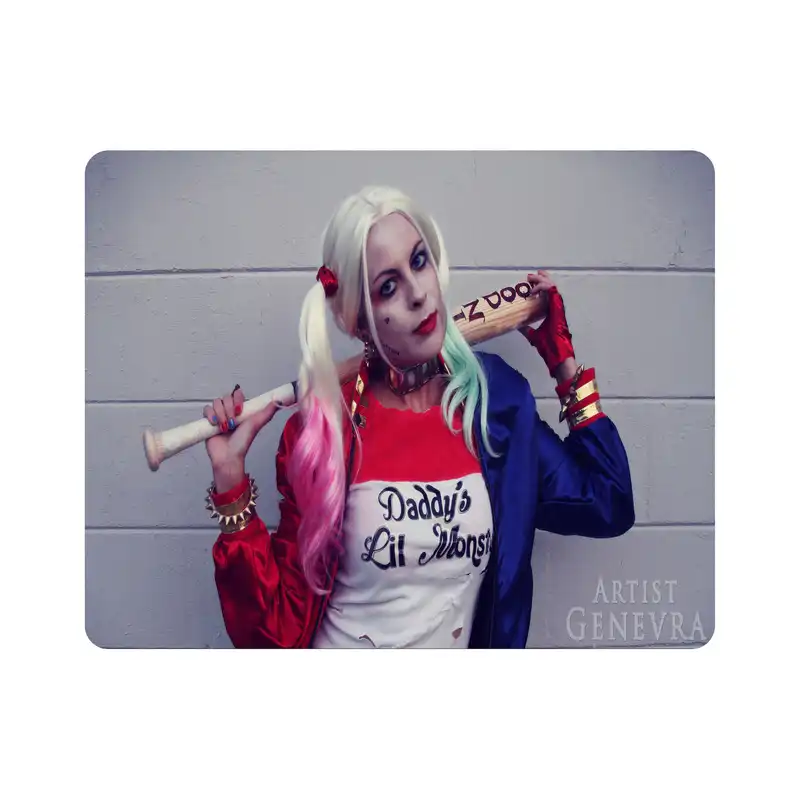 ماوس پد اطلس آبی طرح هارلی کویین  مدل T5700