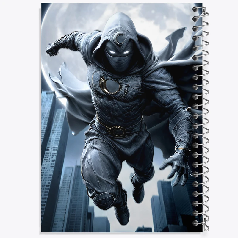 دفتر ژورنال نویسی 50 برگ خندالو مدل نقطه ای طرح شوالیه ماه (Moon Knight) کد N2847