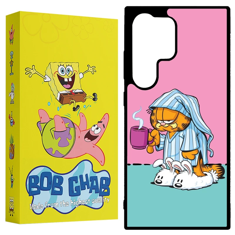 کاور باب قاب طرح گارفیلد مدل BCPD24U مناسب برای گوشی موبایل سامسونگ Galaxy S24 Ultra 5G