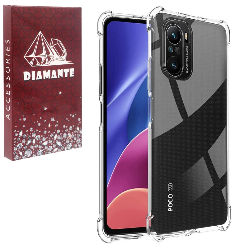 کاور دیامانته مدل ساده مناسب برای گوشی موبایل شیائومی Poco F3
