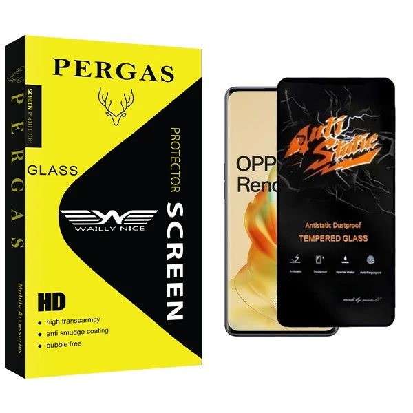 محافظ صفحه نمایش وایلی نایس مدل Pergas Antistatic مناسب برای گوشی موبایل اوپو Reno 8T
