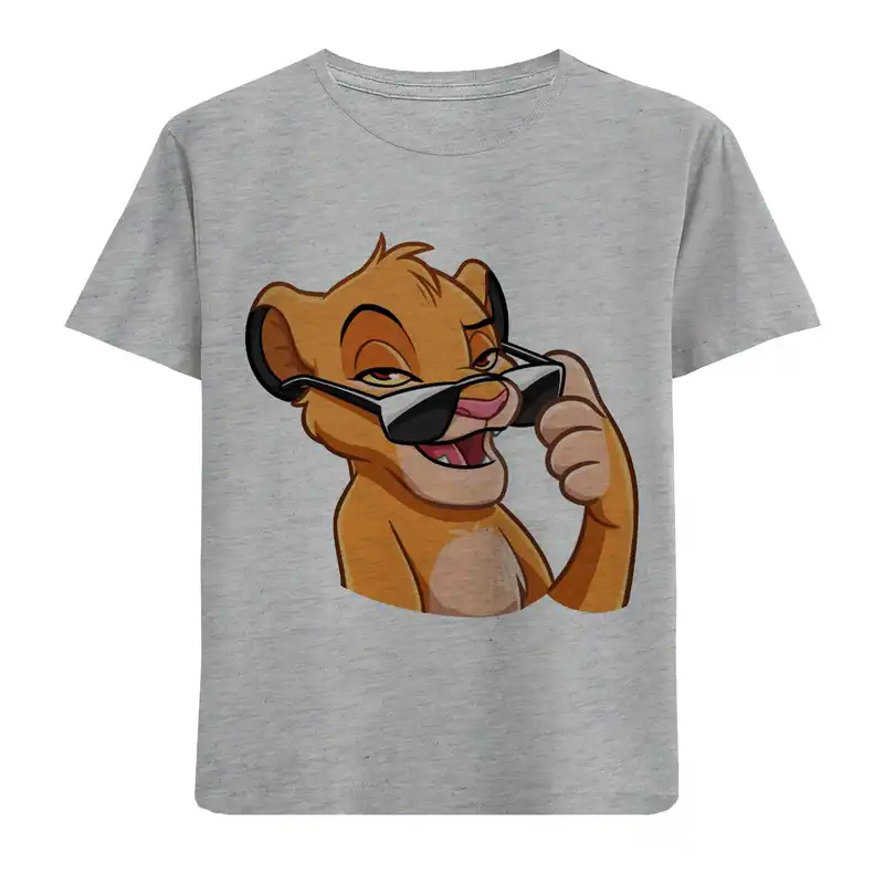 تی شرت آستین کوتاه بچگانه مدل ببر عینکی F490