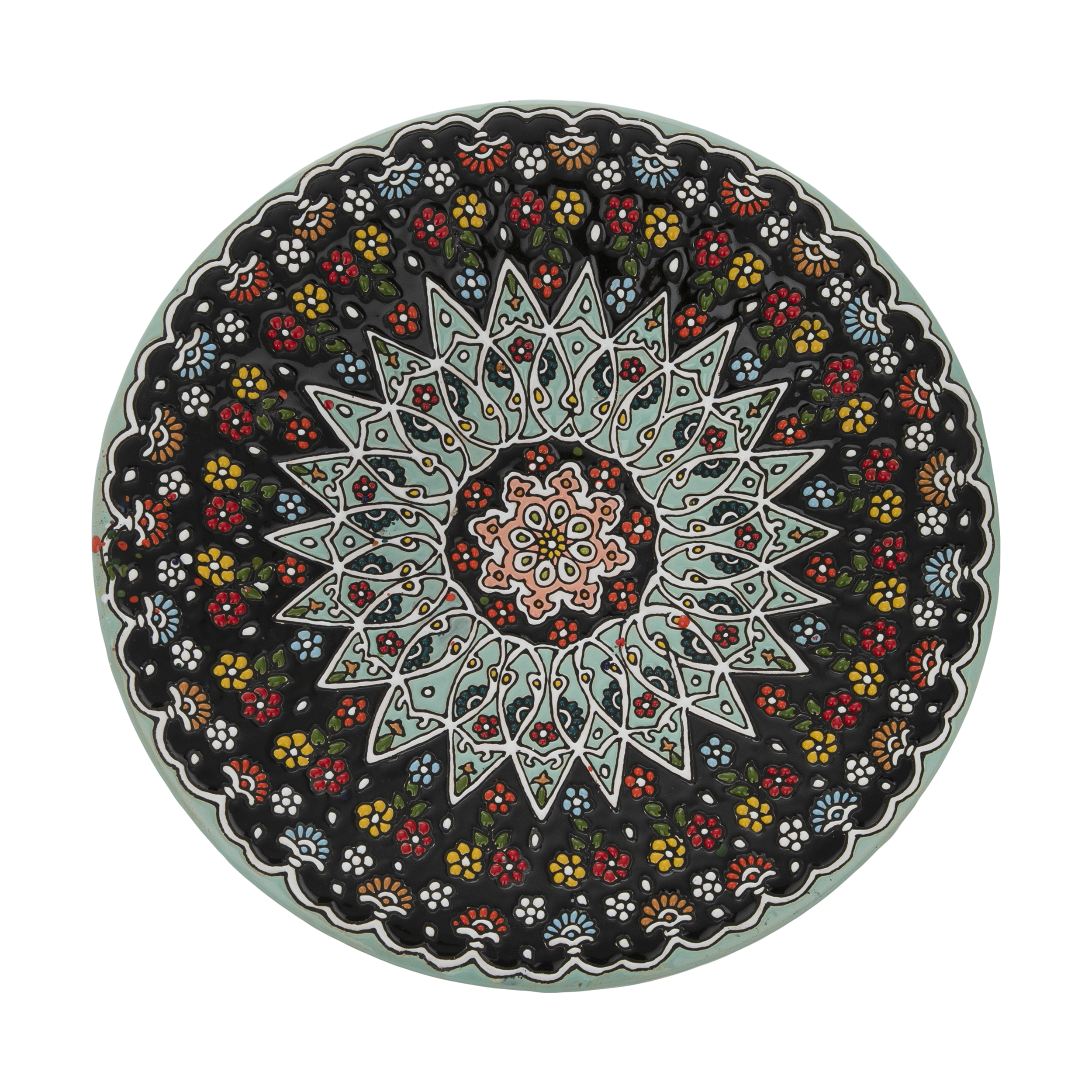 بشقاب میناکاری کد 010