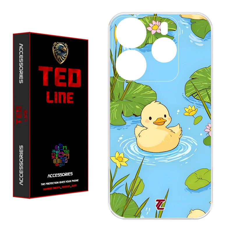 کاور تدلاین طرح اردک کد 1183 مناسب برای گوشی موبایل شیائومی Redmi Note 14 4G