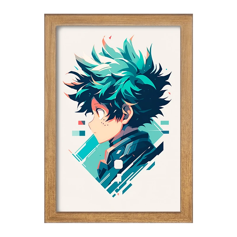 تابلو خندالو مدل انیمه آکادمی قهرمان من کد F5634