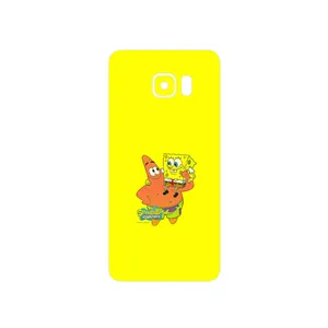 MAHOOT SpongeBob SquarePants Cover Sticker for Samsung Galaxy S6 Edge