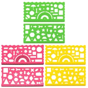 شابلون مدل ژله ای دوبل بسته 6 عددی