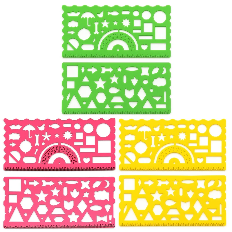 شابلون مدل ژله ای دوبل بسته 6 عددی