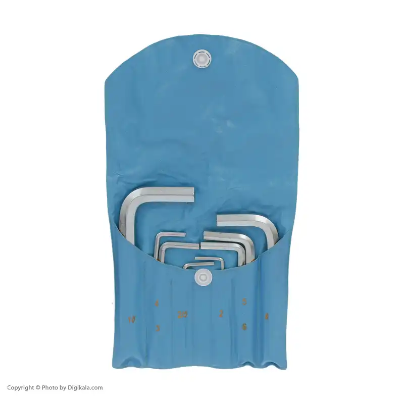 آچار آلن جاب مدل JB-888 مجموعه 8 عددی