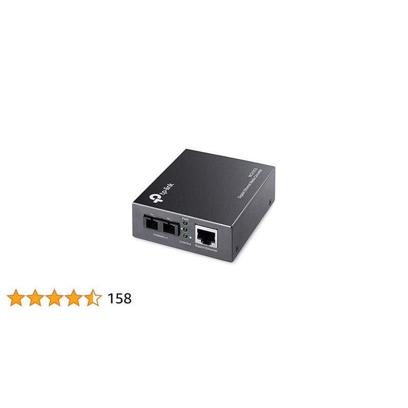 مبدل فیبر گیگابیتی و تک حاته تی پی-لینک MC210CS