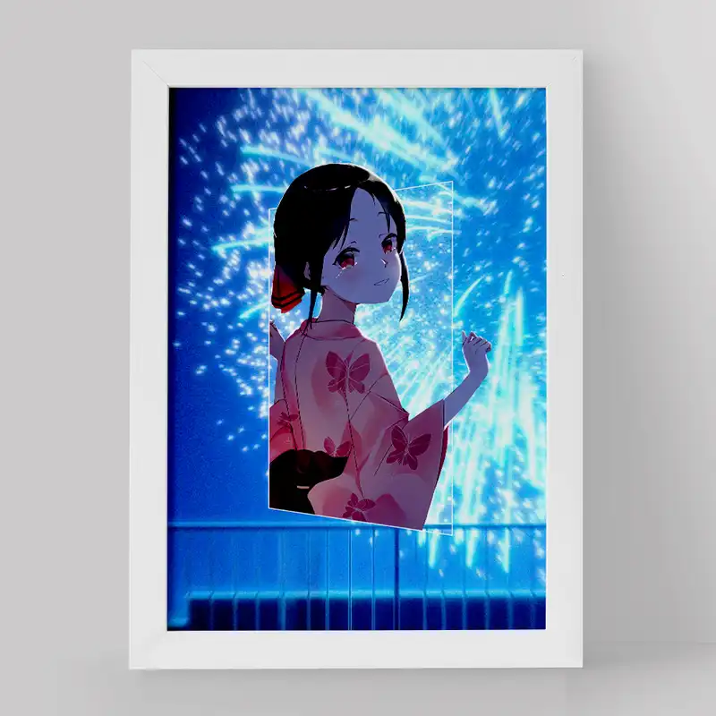 تابلو خندالو مدل کاگویا ساما انیمه کاگویا ساما کد 16053