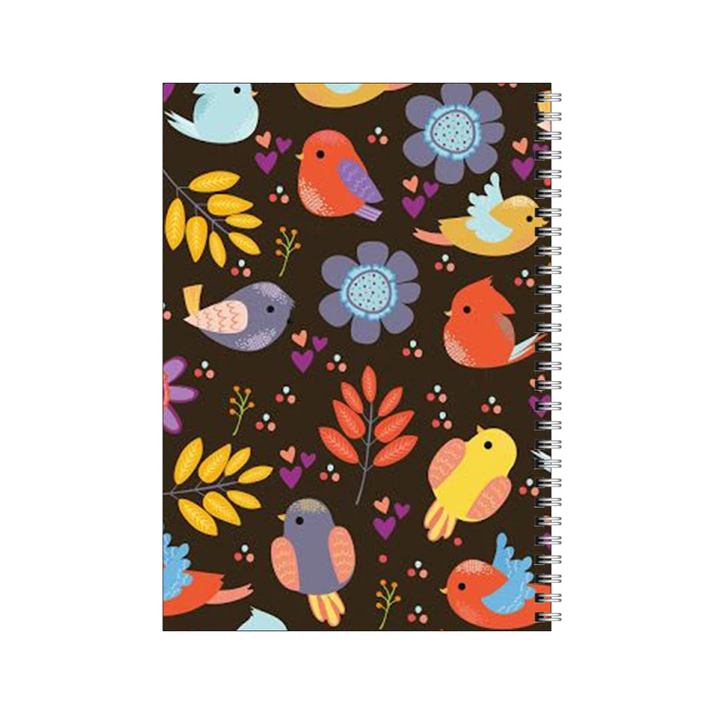 دفتر مشق 80 برگ بامبیلیپ طرح پترن پرندگان کد 0467178