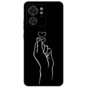 Megafone Heart 7769 Cover For Motorola Moto Edge 40