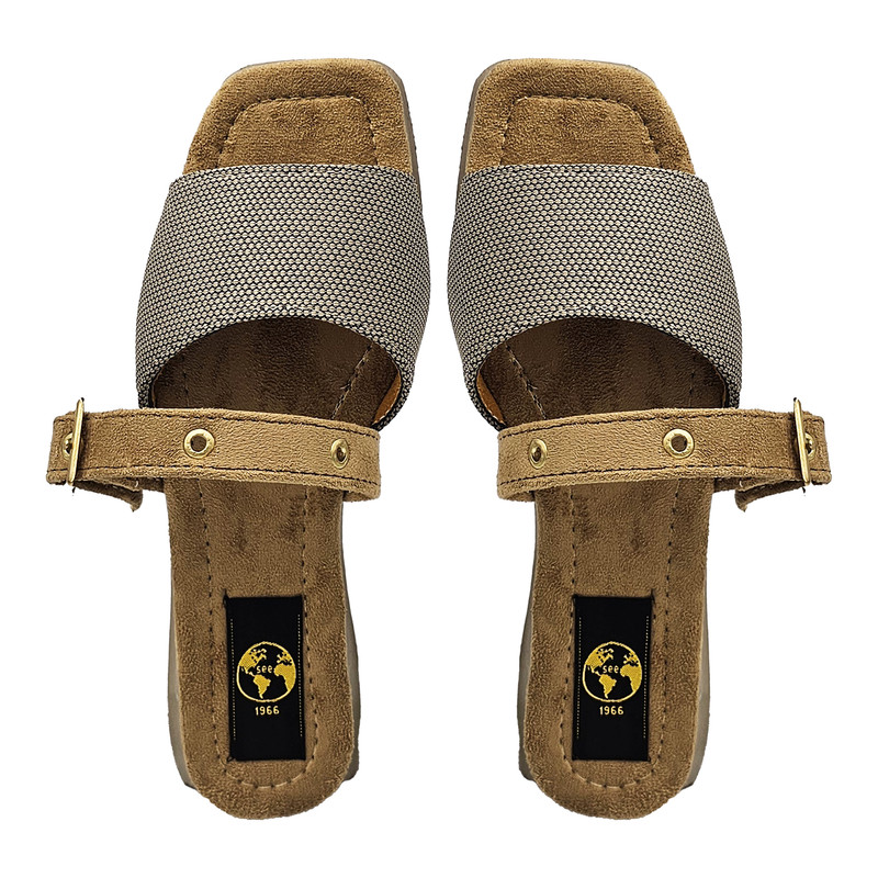 صندل زنانه سیی مدل مراکشی کد 2105.2